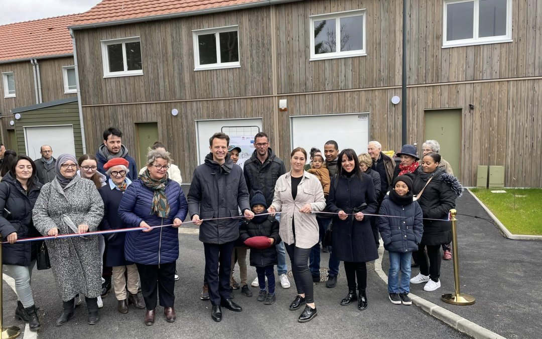 📍 Montereau : Confluence Habitat inaugure 9 nouvelles maisons individuelles pour des logements sociaux 🏡